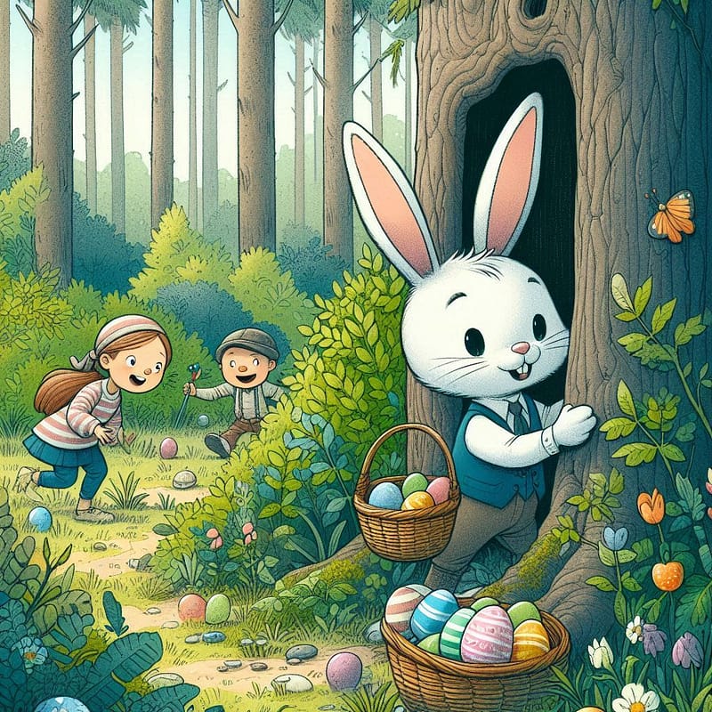 Hoppel im Wald